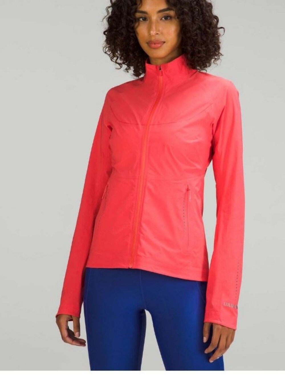 lululemon athletica Fast and Free Windbreaker Jacket - Pale Raspberry